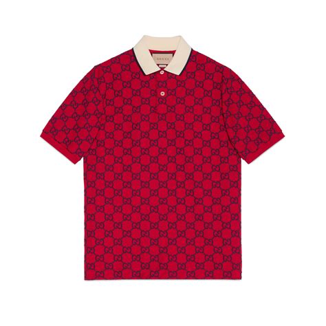 gucci polo red